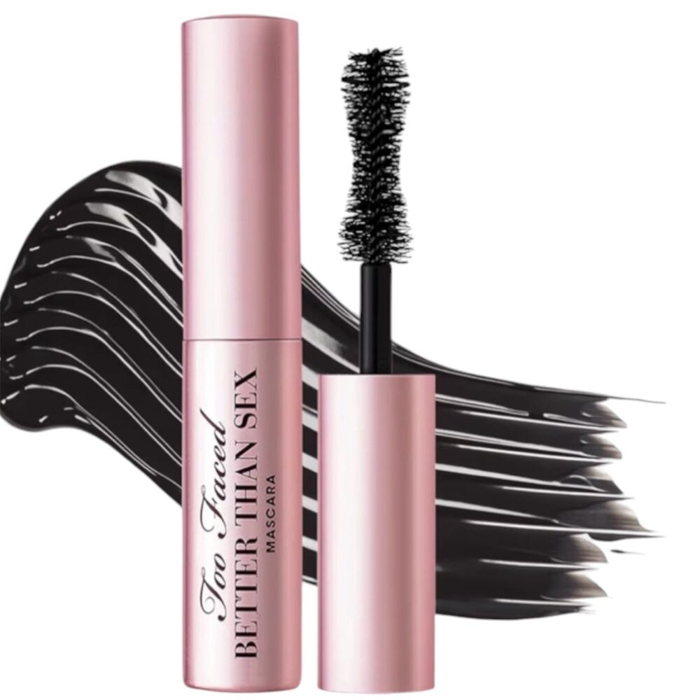 Mascara Too Faced Better Than Sex Travel Size 4.8g/.17oz Black  Voluptuous New